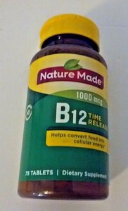 Nature Made B12 1000mcg 90 softgels Dietary Supplement Exp ...