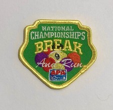 APA 9-Ball National Championships Break And Run pool league patch billiards