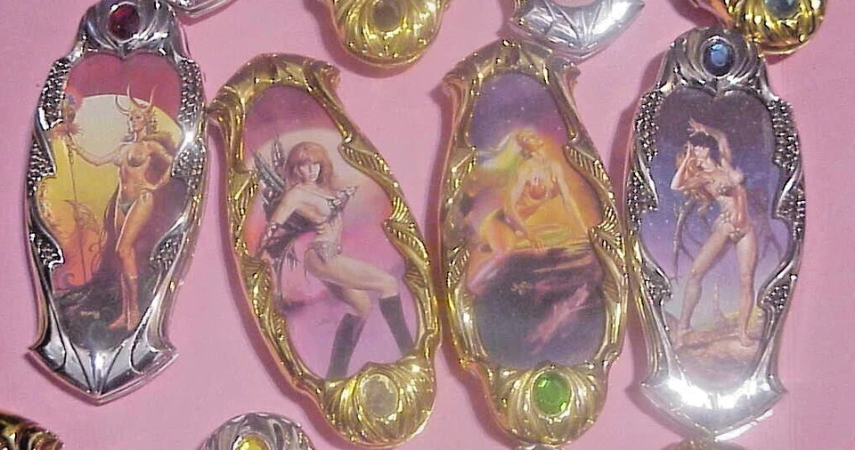 Colección de cuchillos The Franklin Mint los 12 días de deseo de Julie y Boris Foto 4 de 4