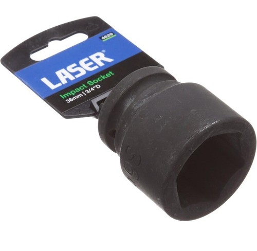 0 Impact Socket 36mm 3/4" Drive Deep Socket Heavy Duty Laser 4629 No Tag New - Picture 5 of 5
