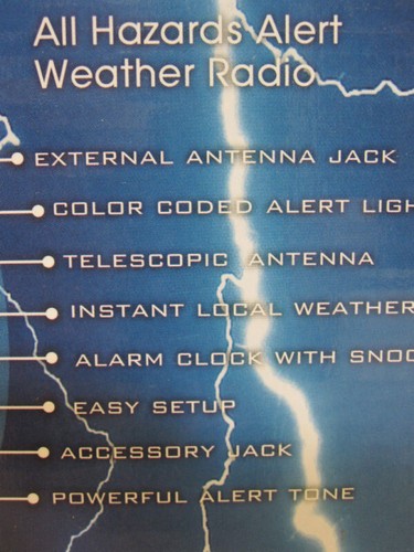 Midland WR 100 All Weather Alert Radio Digital Noaa New - Picture 5 of 8