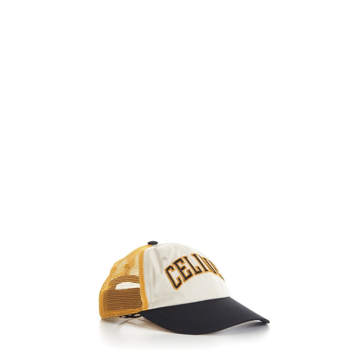 CELINE 690$ Baseball Cap - College Logo Embroidery , Cotton