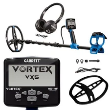 Garrett Vortex VX5 Metal Detector with CS-3 Z-Lynk Wireless Headphones