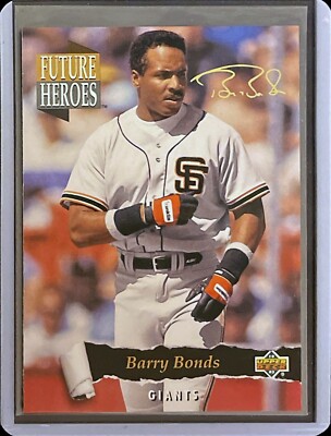 Barry Bonds - 1993 Upper Deck Baseball - Future Heroes