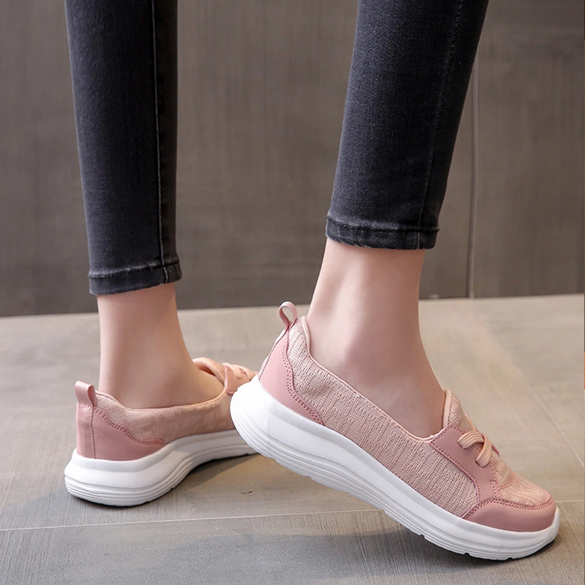 Woman Casual Shoes Orthopedic Arch Support Shoes Slip on Walking Flats Shoes New