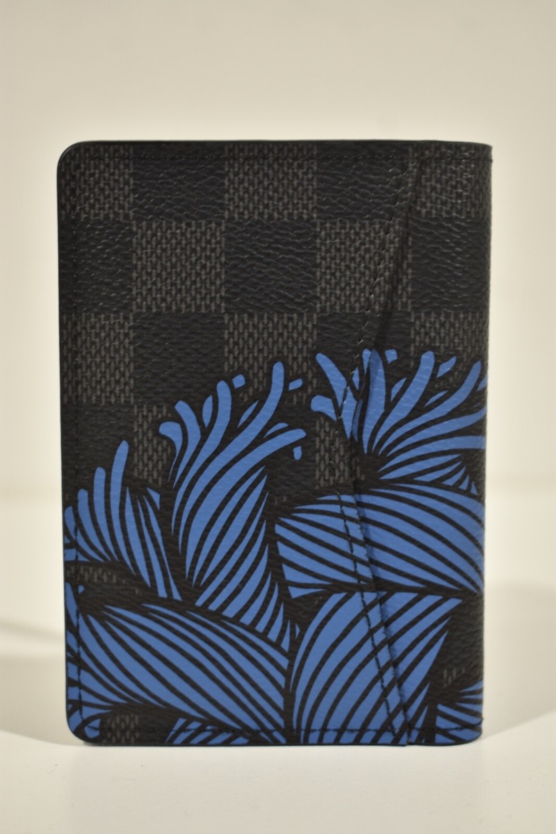 Louis Vuitton Christopher Nemeth Damier Graphite Blue Pocket