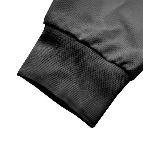 Black Safety Long sleeve Shirt with external Convenience Pocket 5 pack image 7