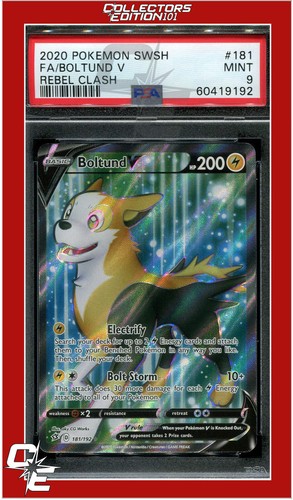 Boltund V graded PSA 9 for sale on eBay