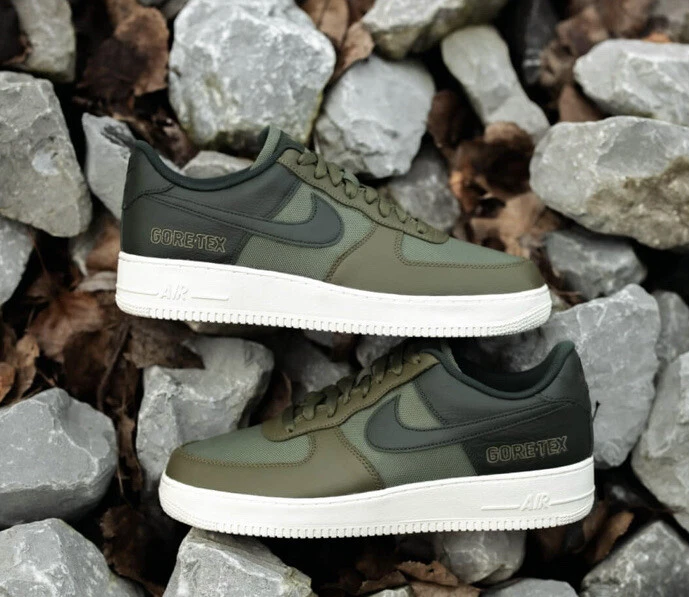 Nike Air Force 1 GTX Medium Olive/ Green Mens Size 12 Gore-Tex