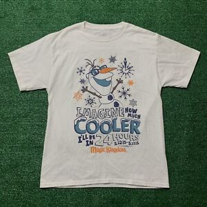 Walt Disney World 24 Hour Summer Event T Shirt 15 Olaf Uv Color Change Size M Ebay