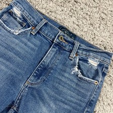 Lucky Brand ORTA Bridgette Skinny Jeans Women's Size 2/26 Mid Rise Distressed