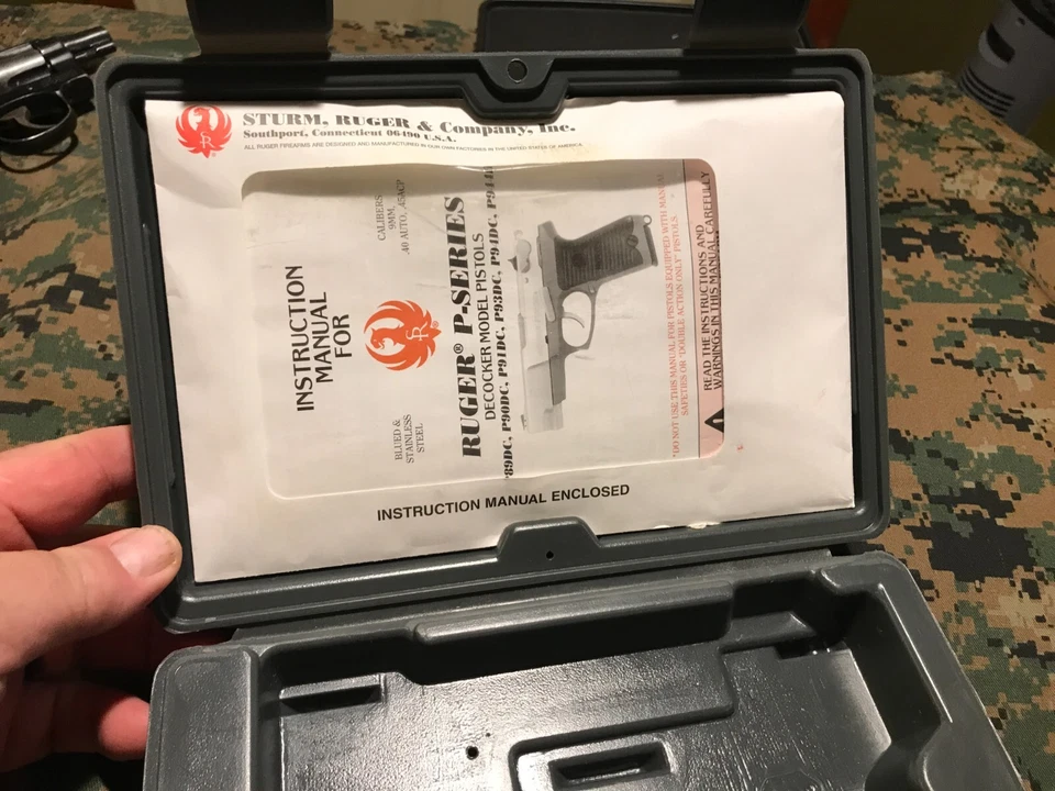 Factory Ruger Pistol Box and Manual 1995 - Image 3 of 4
