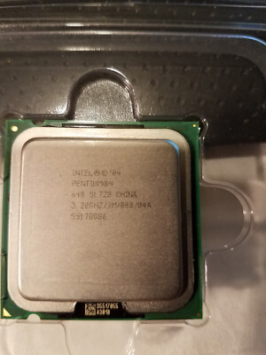 Intel Pentium 4 640 2 MB L2 Cache 3.2 GHz 800 MHz FSB LGA 775 CPU SL7Z8