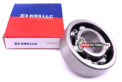 KBS 1160305 2RS Ball Bearing, OPEN One Side + Rubber One Side 25x62x21 mm