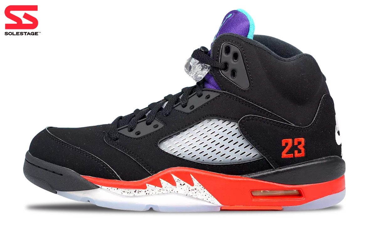 Nike Jordan 5 Retro Top 3 Black Red Grape (CZ1786-001) Men's