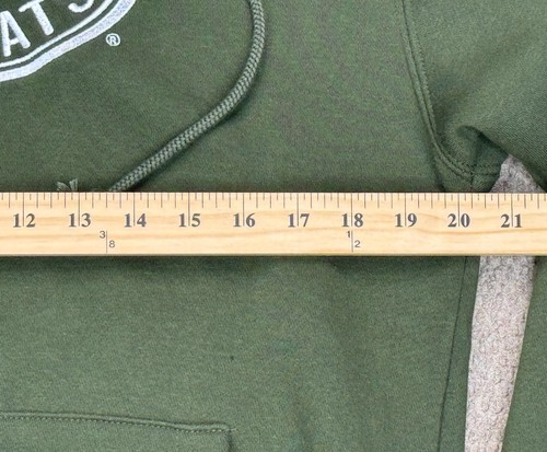 Bayside Helmets To Hardhats Made In USA Men's Green Hoodie Size Small - Picture 9 of 11