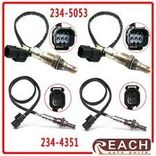 Set of 4 Oxygen Sensor Up+Down For 2007-2009 Acura MDX 2008-10 Honda Odyssey NEW