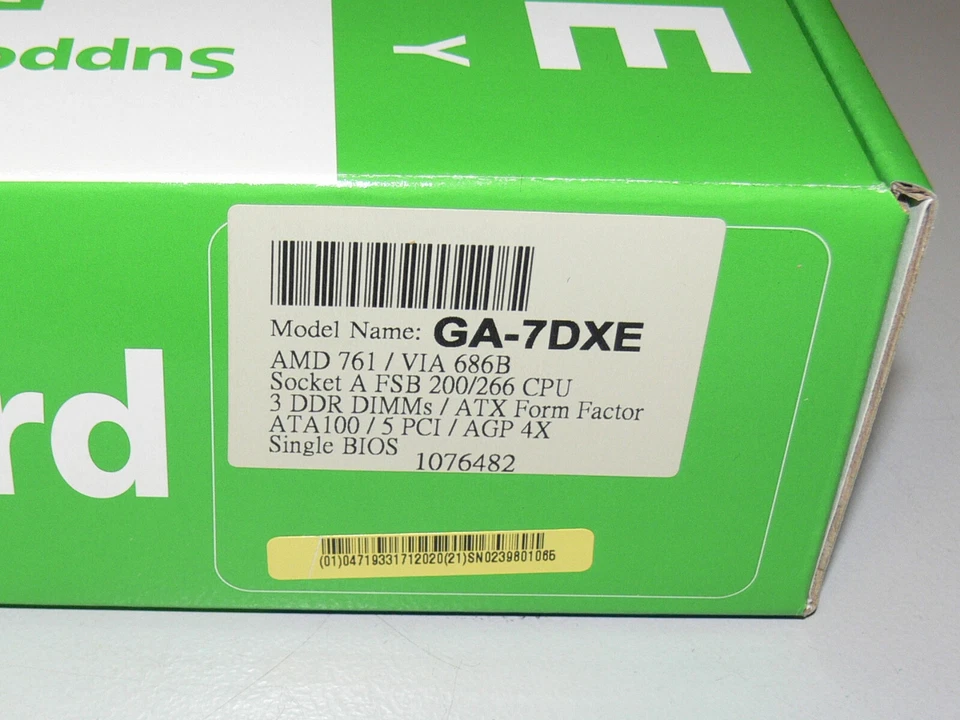 GIGABYTE GA-7DXE Motherboard AMD Socket A/462 New - Image 4 of 4