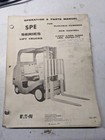 Yale Operation Parts List Book Manual Spe Series 030 040 050 1971 Forklift Truck