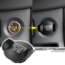 Car Cigarette Lighter Power Socket Outlet Plug Cover Auto Cap Universal 12v