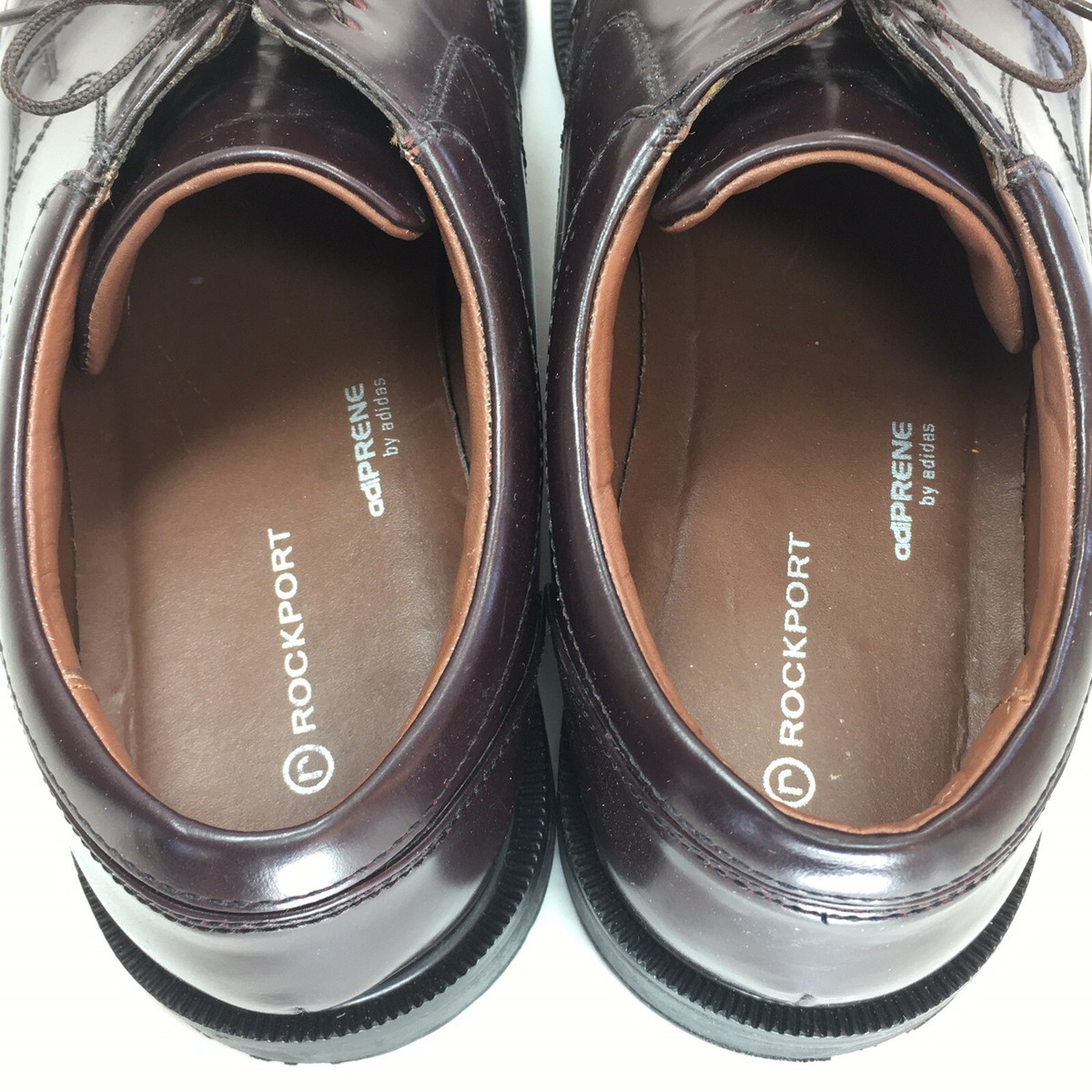 Rockport Shoes Oxford Fair Oak 3 Mahogany Brown Leather MSRP  display picture 1