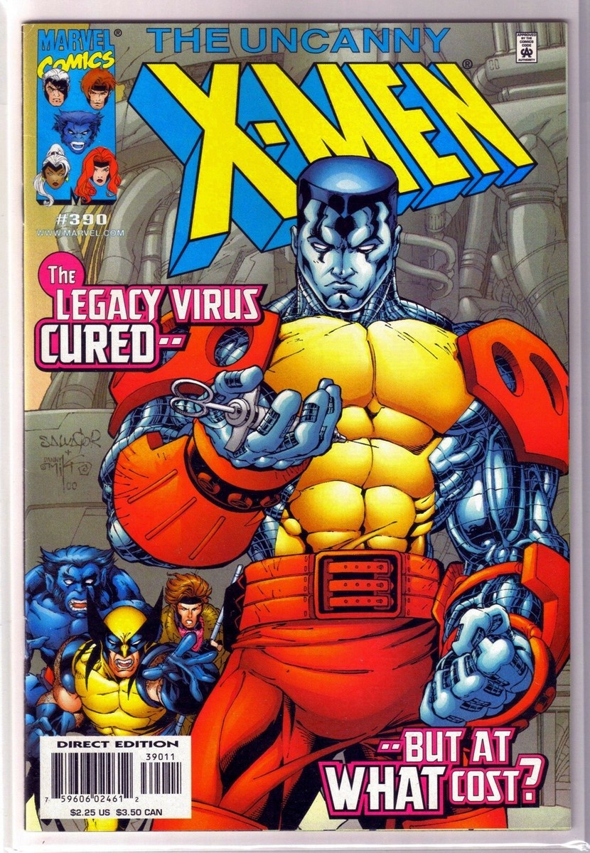 UNCANNY X-MEN #390 The Legacy Virus! Marvel Comic Book ~ VF/NM | eBay