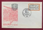 JOHN'S DEALS - GERMANY - 1972 FDC - HEIDELBURG TOURISM - BRIDGE & CASTLE