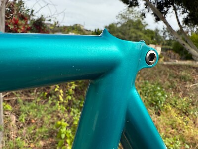 AMAZING MILANO 3V WING Steel frame handmade by Alberto Masi 57cm