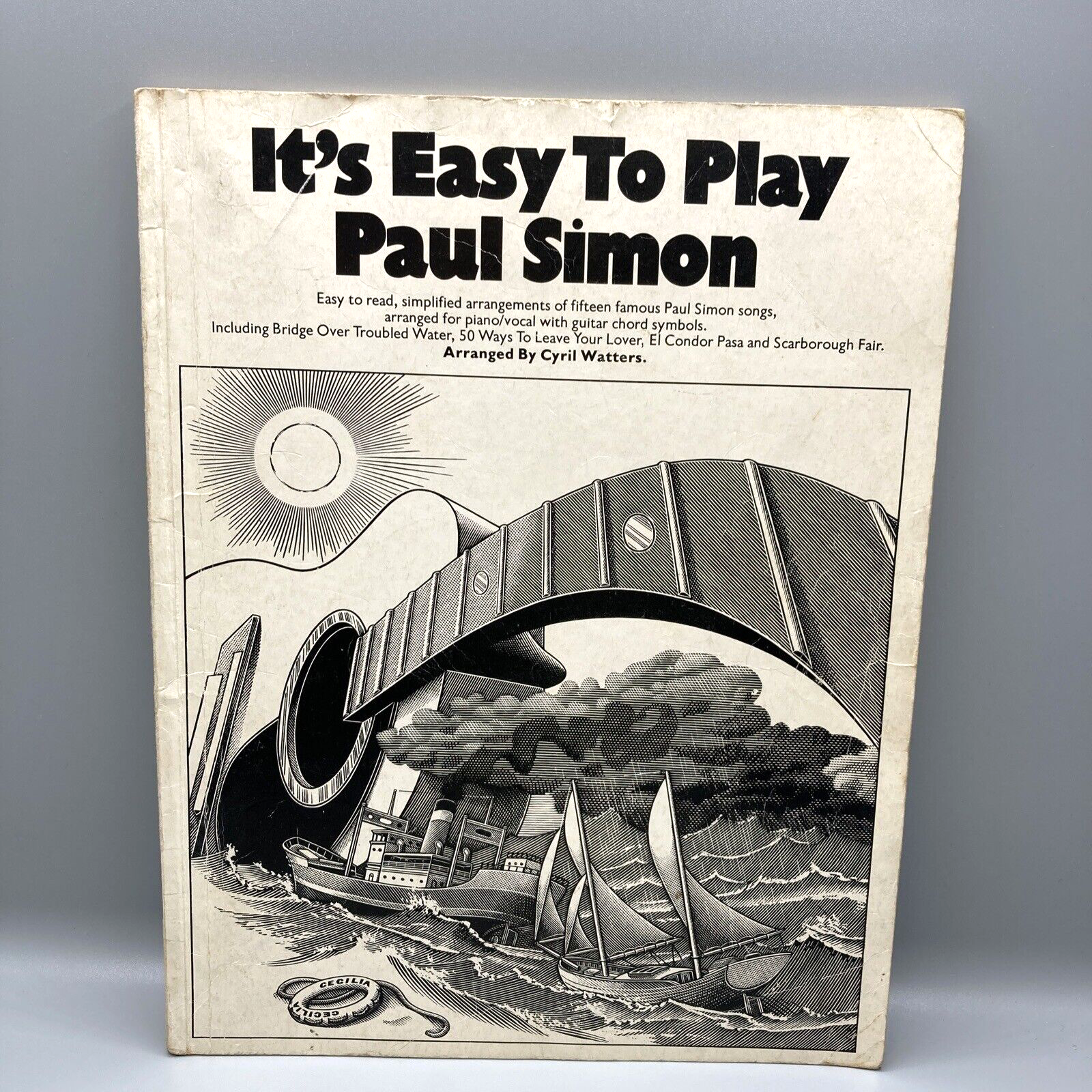 It's Easy To Play Paul Simon Songbook Cyril Watters Sheet Music Paperback Book
