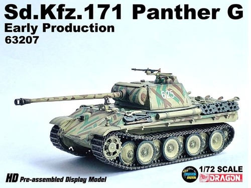 Dragon 1:72 63207 Sd.Kfz.171 Panther G German Army, Radzymin, Poland, 1944 - Picture 5 of 10