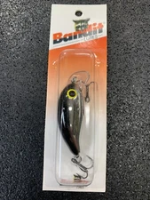 Pre-Pradco Bandit 100 Crankbait - Red Package - Chrome Black Back Color 131