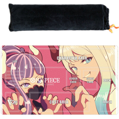 Ulti & Yamato One Piece Playmat TCG Card Game Play Mat Gaming Desk Mouse Pad _d1