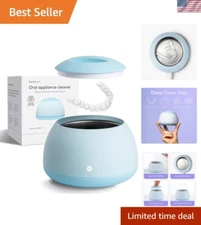 Sky Blue Ultrasonic Retainer Cleaner for Effective Oral Care - FSA HSA Approved