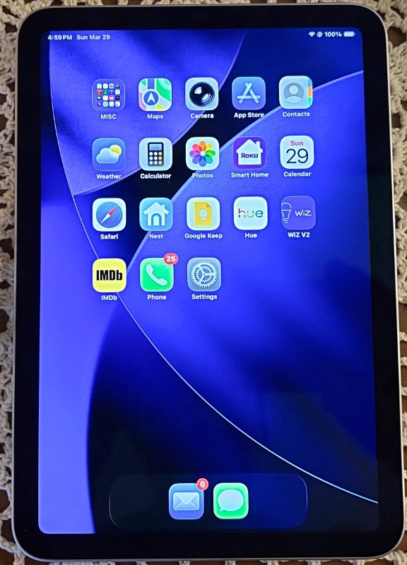 Apple iPad Mini WiFi (A17 Pro) 128GB Space Gray MXN93LL/A | eBay