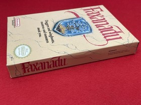 NES FAXANADU w BOX MANUAL FOAM NICE LABEL SHINEY BOX TESTED WORKING