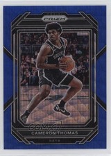 2022-23 Panini Prizm Blue Wave Prizm Cameron Thomas #20 09dp