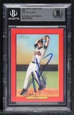 BAS 2005 Topps Turkey Red Red Tim Hudson #170 BGS Authentic Auto 0t2s