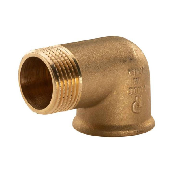"Messing Gewinde-Fitting 90° Winkel 1\"IG - 1\"AG (Dn 25) - Schwere AusfüHrung"-image