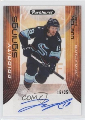 2023 Fall Expo Parkhurst Priority Signings 16/25 Jared McCann #PS-JM Auto 3z3