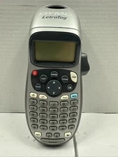 DYMO Label Maker LT 100H Makes Mini Stick On Labels Manual Press Cut Handheld