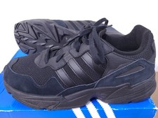 NEW Youth adidas Yung-96 J Size 7Y Black Sneakers Originals Girls/Boys/Unisex
