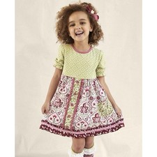 MATILDA JANE Heart To Heart Daydream Floral Dress Sz 8