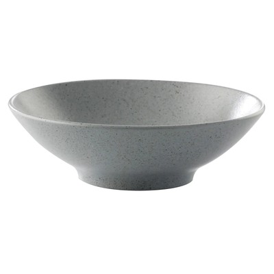 G.E.T. PA1944923124 Corona Cosmos Moon Grey Porcelain 12.8 oz. Coupe Bowl- 2 Doz