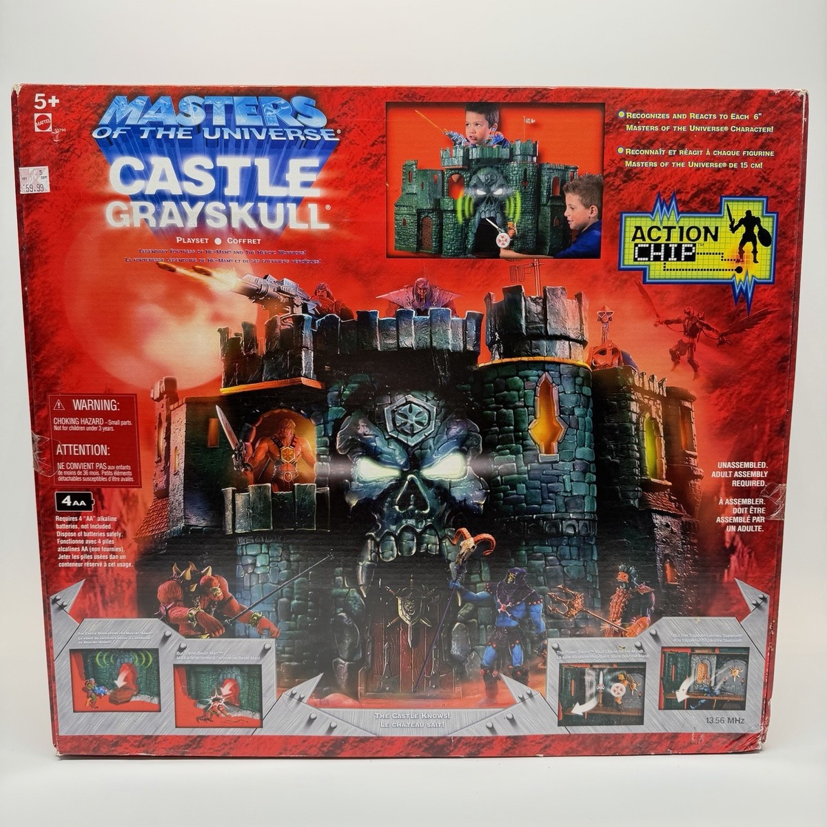 2002 Mattel Masters Of The Universe 200X MOTU Castle Grayskull