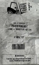 (12) Starlift TSA/SYBL634 Leaf Chain Connecting Links Forklift Chain thumbnail 4