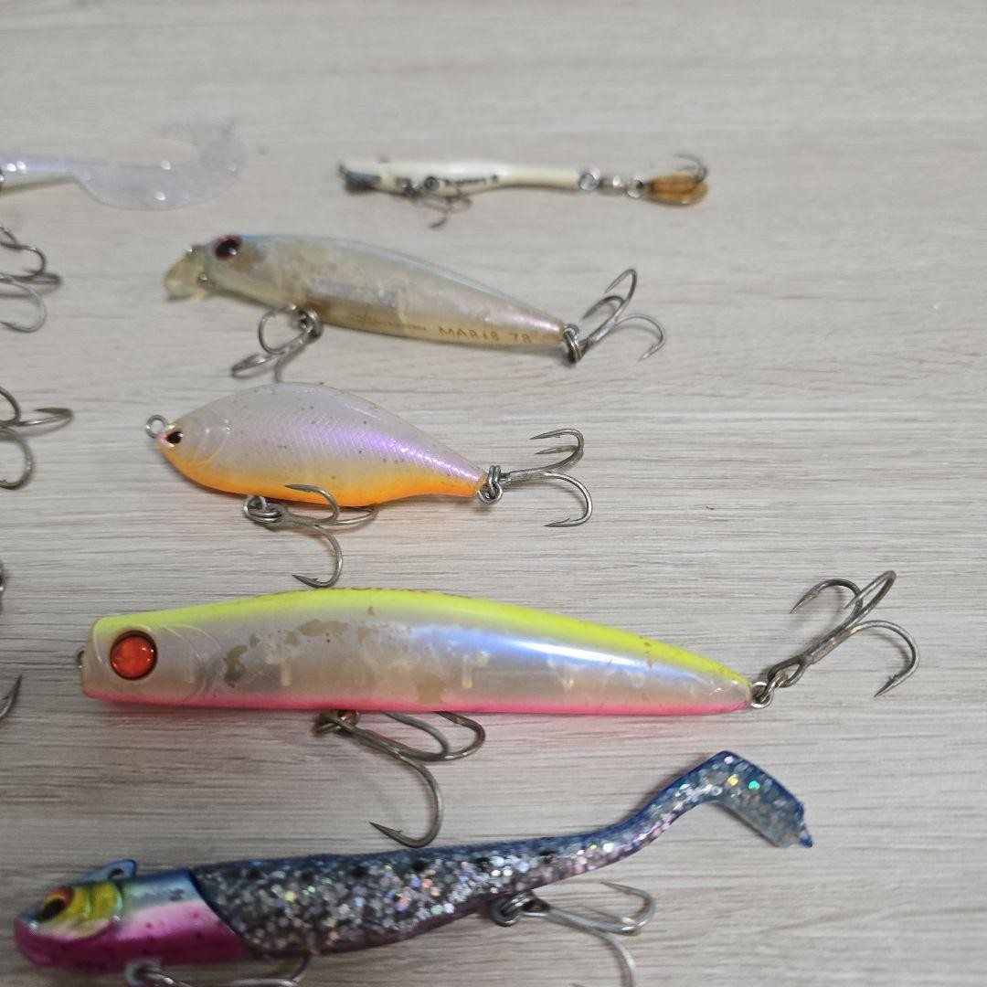 Sea bass minnow plugs set of 15 - Image 5