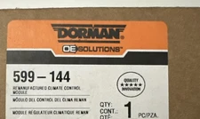 Dorman 599-144 HVAC Module Reman Heater Climate Control Panel, Fan Switch
