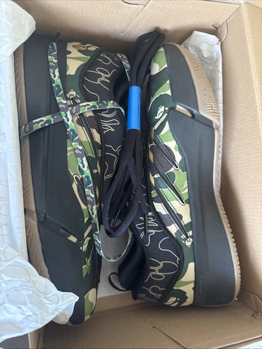 Dame 9 x Bape “green camo”