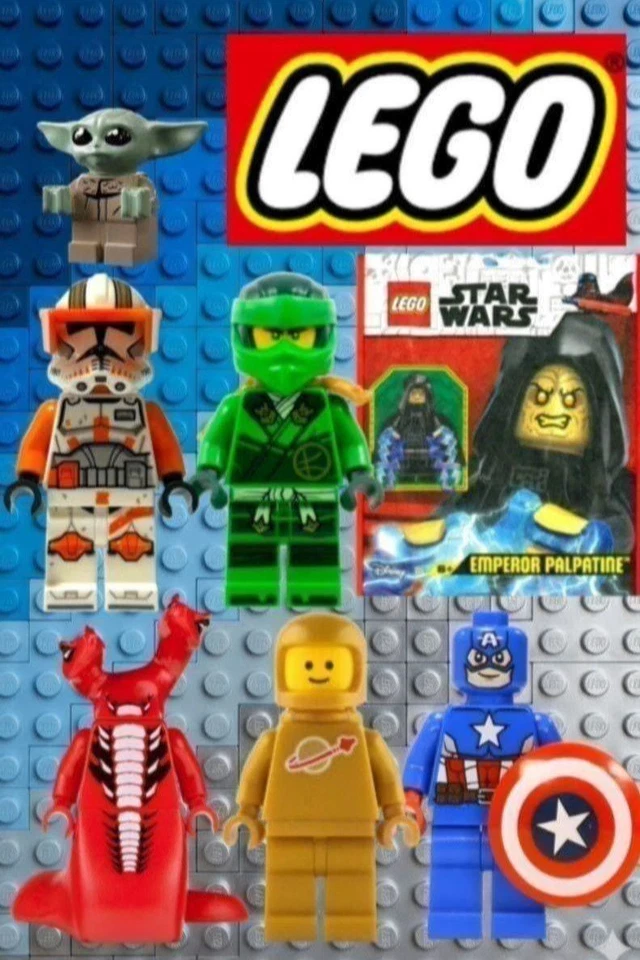 LEGO Minifigs & More: $1 Starts - Star Wars Disney Ninjago DC 5/16/26