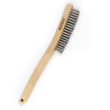 Maxman Wire Brush Heavy Duty Stainless Steel Wire Brushes For Cleaning Rust